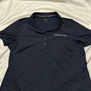 The Players Navy Blue Polo